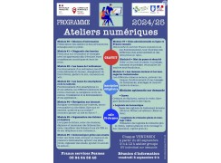 ATELIERS NUMERIQUES - 2024/2025 - PROGRAMME